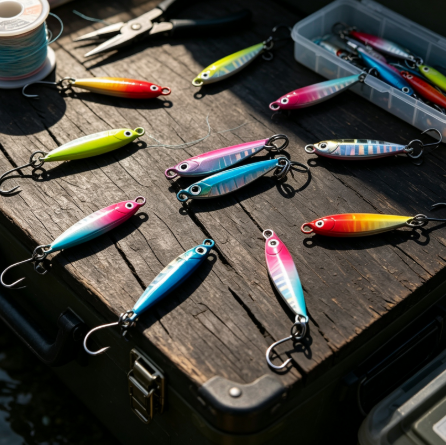 Fishing Lure Spoon - 3.5 Gram Mikro Metal VIB Jig