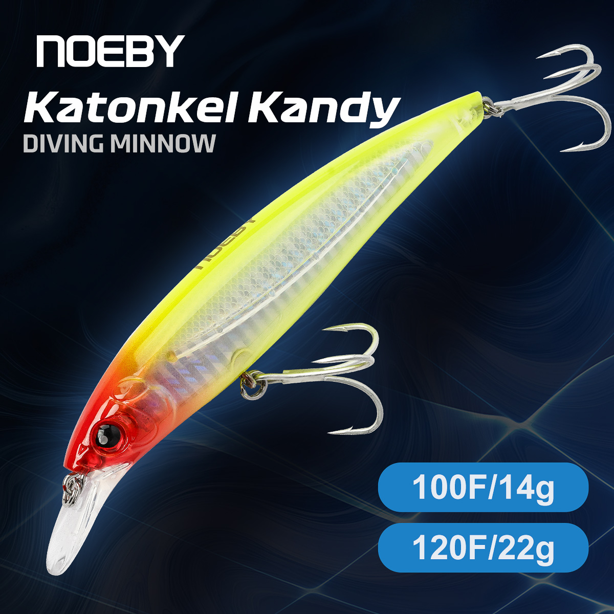 Fishing Lure Topwater - NOEBY Minnow Balıkçılık Yemi 100mm 14g