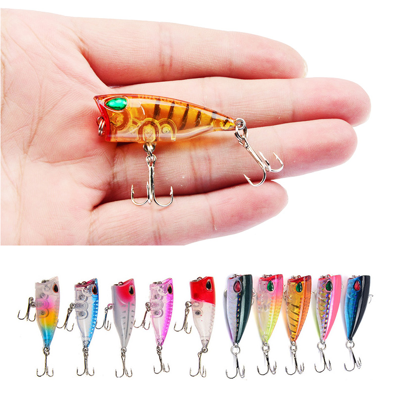 Fishing Lure Topwater - YUCONG 1 ADET Mini Popper Balıkçılık
