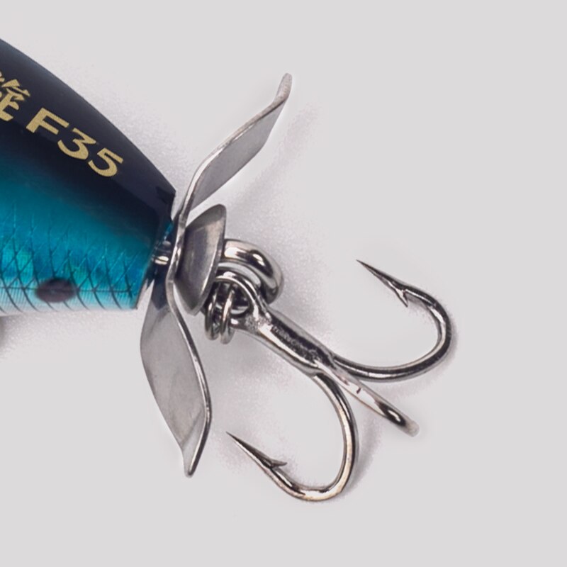 Krallık pervane Topwater Poppe - Fishing Lure Topwater incelemesi ve fiyatı