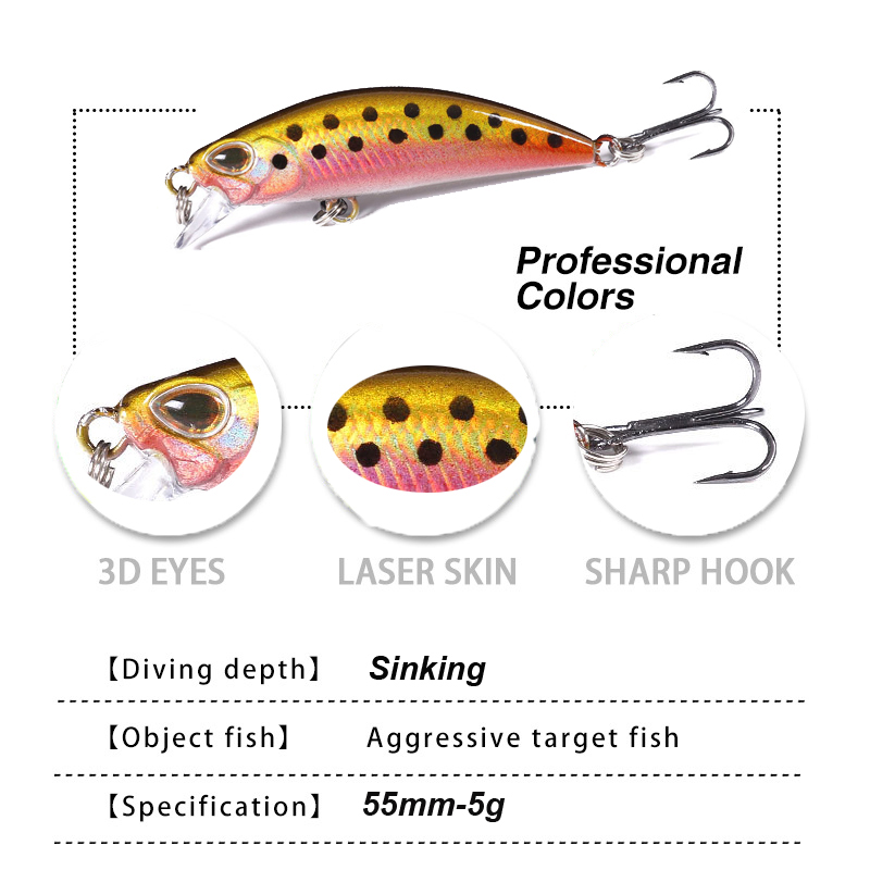 WESTBASS 1PX mikro Minnow cazi - Fishing Lure Crankbait incelemesi ve fiyatı