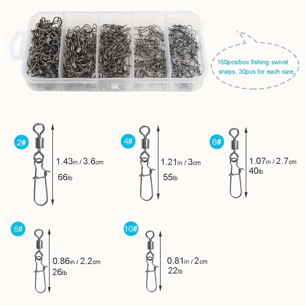 95/210 PCS Set Balıkçılık Bağl - Fishing Lure Accessories incelemesi ve fiyatı