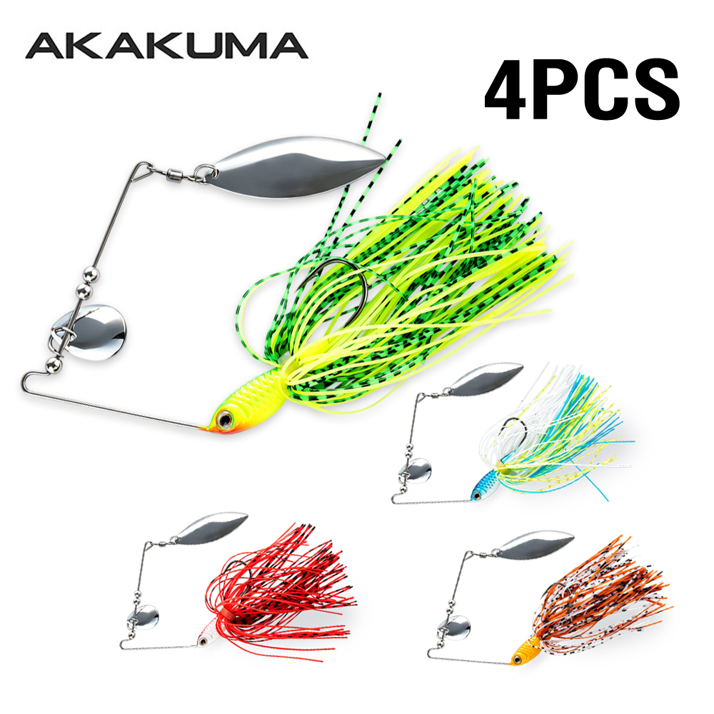 4 adet 18g Spinnerbait Balıkçı - Fishing Lure Blade Bait incelemesi ve fiyatı
