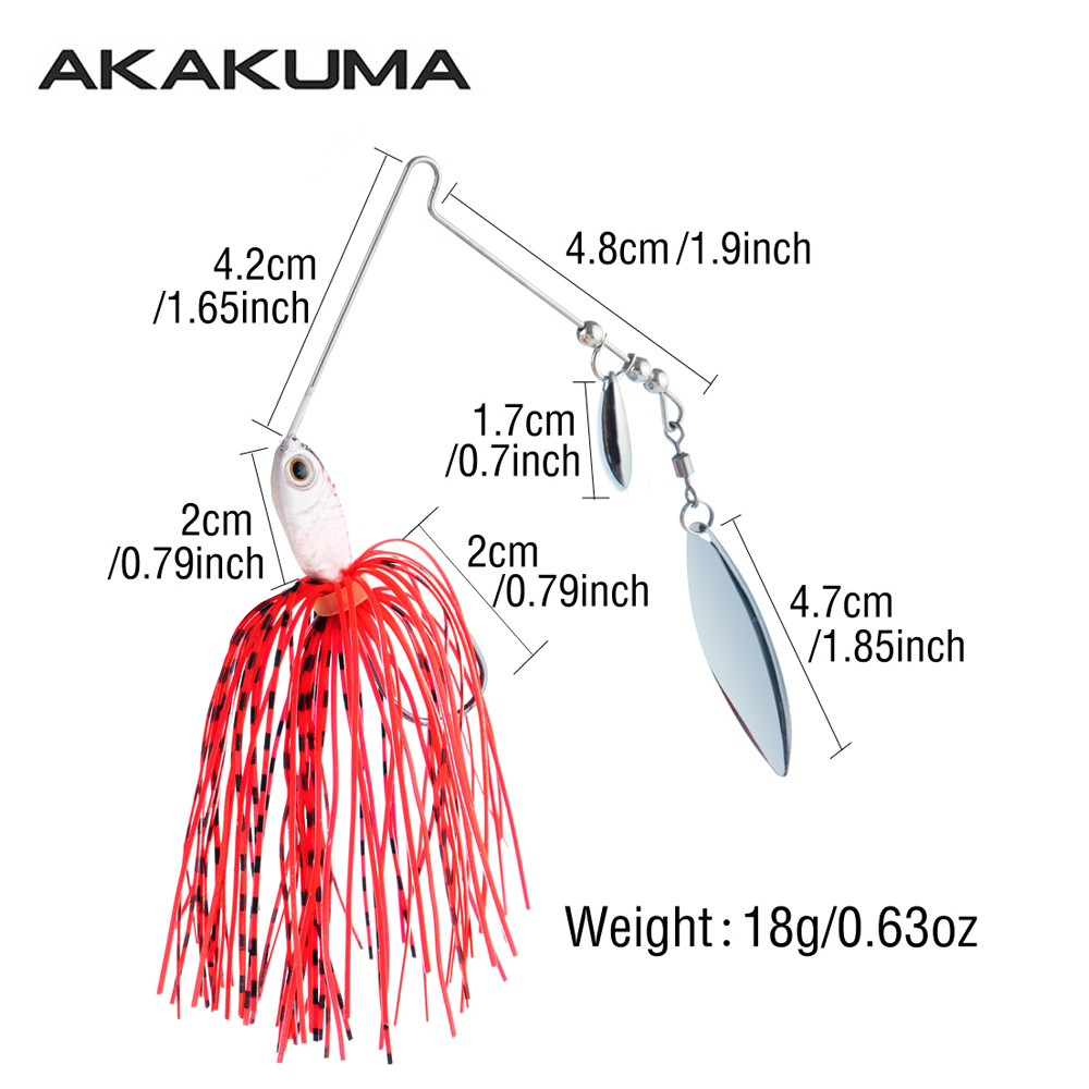 4 adet 18g Spinnerbait Balıkçı - Fishing Lure Blade Bait incelemesi ve fiyatı