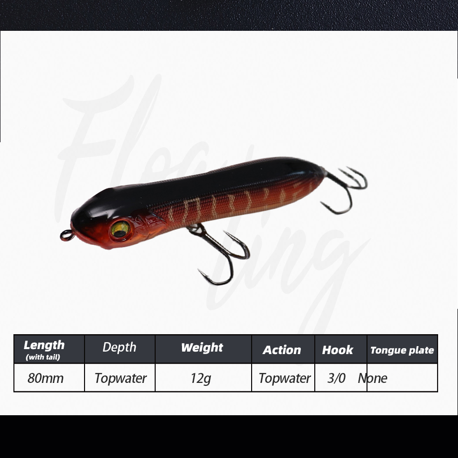 Shuangsheng 80mm Üst Su Yüzeyi - Fishing Lure Crankbait incelemesi ve fiyatı