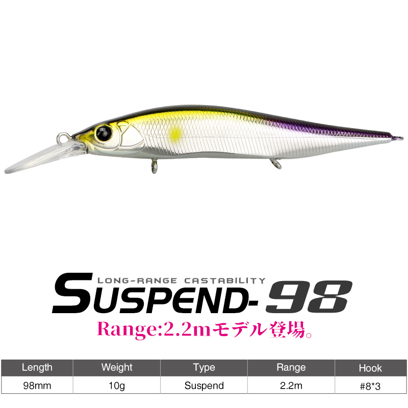 TSURINOYA Suspend Minnow AUROR - Fishing Lure Swimbait incelemesi ve fiyatı