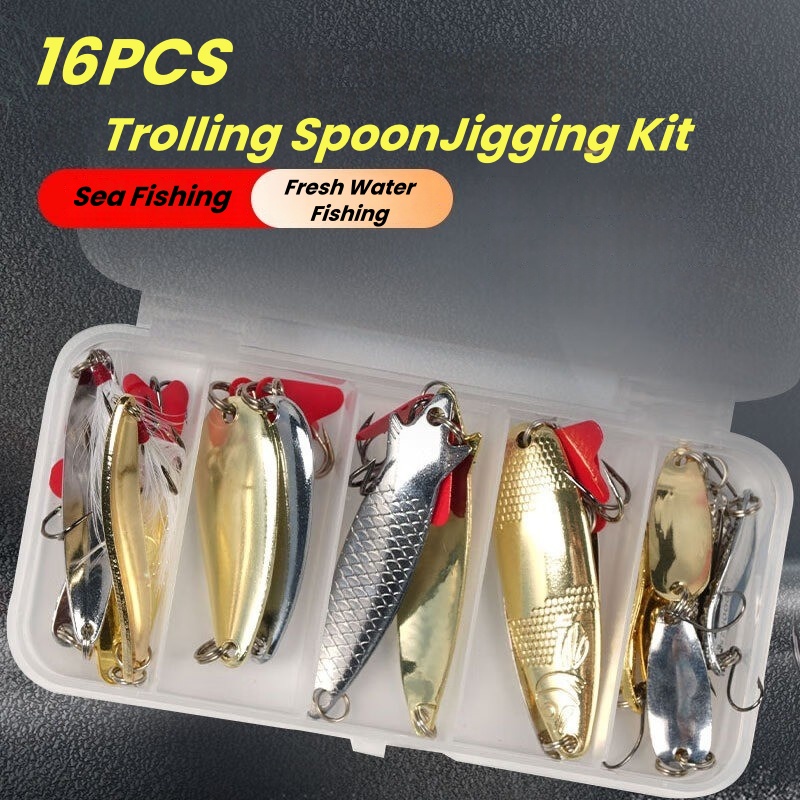 16 Parçalı Balıkçılık Yem Seti - Fishing Lure Swimbait incelemesi ve fiyatı